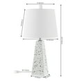 thumbnail image 5 of JONATHAN Y Owen 20.5" Contemporary Resin LED Table Lamp, White Terrazzo (Set of 2), JYL1037B-SET2, 5 of 7