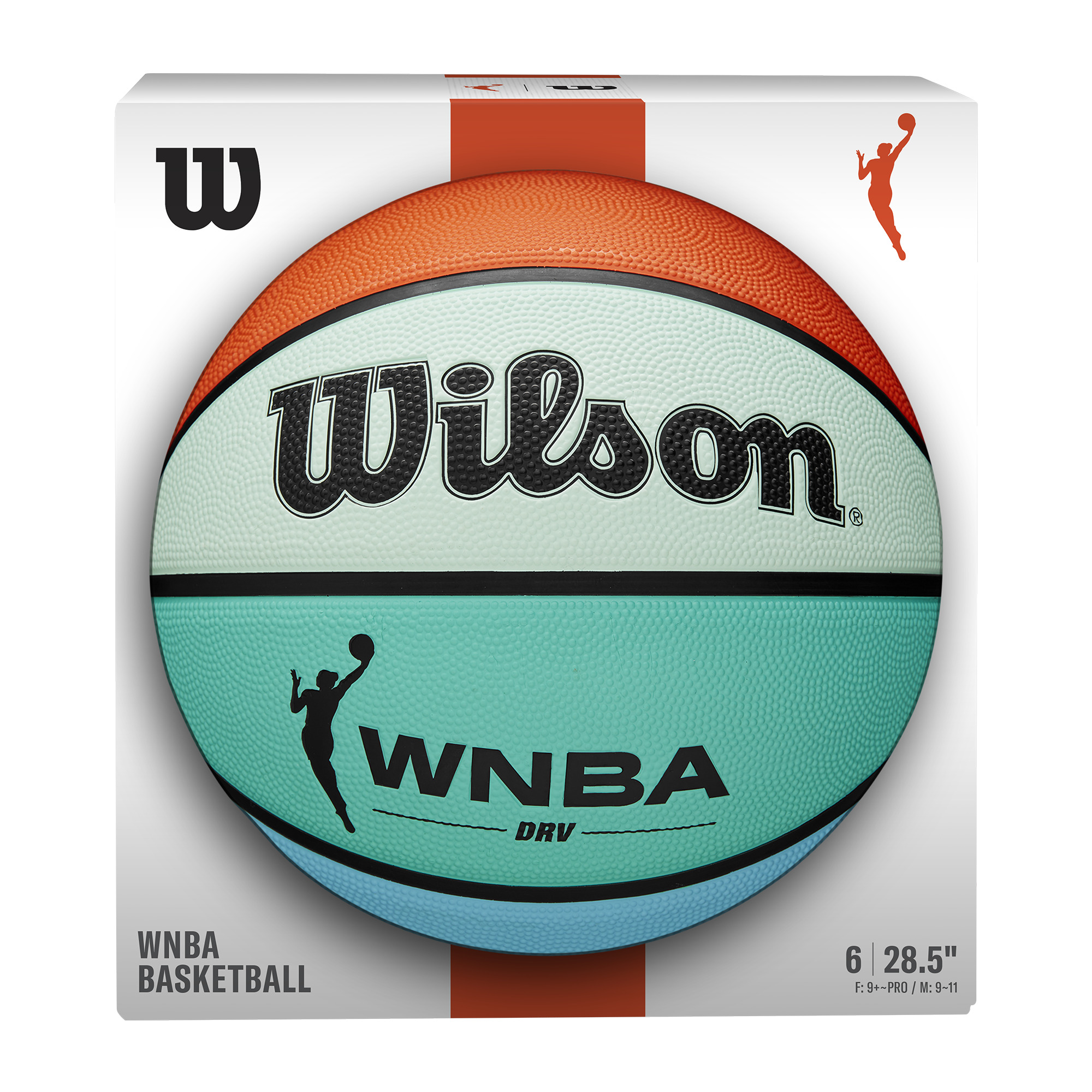 Wilson WNBA DRV Bright Outdoor Basketball photo 8