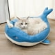thumbnail image 4 of Cama para gatos, cama para perros, felpa suave, forma de Animal, base antideslizante, cama para mascotas, perrera para cachorros y gatitos, gatos o , l L, 4 of 8