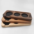 thumbnail image 5 of 51 mm Wooden Coffee Tamper Station Stand Coffee Portafilter Holder Presser Stand Espresso Distribution Lever Holder,A, 5 of 6