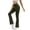 Army Green, variant on Women's High Waisted Bootcut Leggings Stretchy Yoga Workout Flare Pants