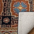 thumbnail image 4 of Safavieh Heritage Berach Floral Wool Area Rug, Navy/Orange, 8' x 10', 4 of 8