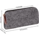 thumbnail image 2 of KAIYANG Paquete de 4 estuches de fieltro para lápices, bolsa de cosméticos, para bolígrafos, lápices, marcadores ligeros, material escolar, 2 of 5