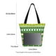 thumbnail image 3 of Balery St. Patrick's day in green colors Bolsa de Hombro con Diseño, Bolsa Grande y Duradera, Bolsa Versátil para Compras, 3 of 6