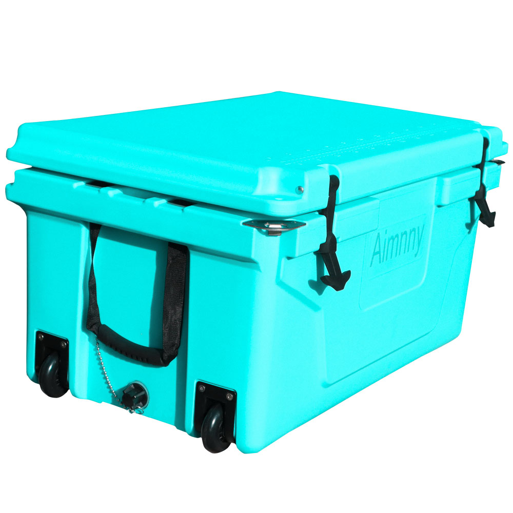 Blue color ice cooler box 65QT camping ice chest beer box outdoor