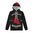 thumbnail image 5 of Sudadera con capucha con estampado de guantes de boxeo para hombre, sudadera deportiva con estampado 3D de fitness, sudadera holgada de manga larga, sudadera informal de calle, 5 of 5
