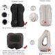 thumbnail image 5 of Almohada de viaje portátil inflable, almohada para reposacabezas con bolsa de almacenamiento, fácil de inflar, desinflar, mejor utilizada para avión, coche, autobús, tren, oficina, siesta (negro) JAMW Sencillez, 5 of 5