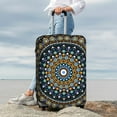 thumbnail image 7 of Gukieu Dot Mandala Print Suitcase Protective Cover, Elastic Zipper Buckle Suitcase Protective Cover, Suitable for Travel, Business Trip-Small, 7 of 7
