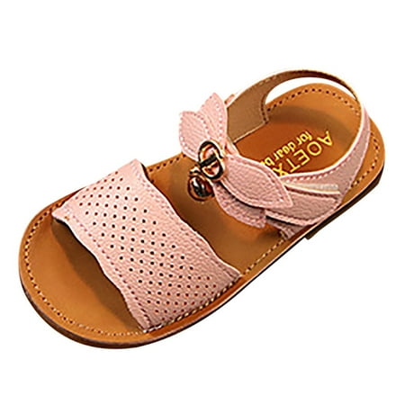 

Shoes Size 4 Children Kids Girls Bowknot Pendant Sandals Princess Single Casual Shoes Baby Shoes 12-18 Months
