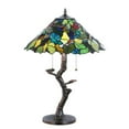 thumbnail image 2 of Meyda 138583 25 in. Grape Harvest Table Lamp, Green Blue Amber Mahogany Bronze, 2 of 2