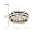 thumbnail image 6 of Titanium with Bevel 8mm Band, 6 of 6