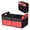 Red, variant on Simple Deluxe Car Trunk Organizer for Car,50L Large Capacity, Collapsible 2 Compartment Automotive SUV Accessories, 600D Waterproof Oxford Polyester & Non Slip Bottom, Reinforced Handle, Black