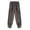 Charcoal, variant on Kids and Boys Athletic Track Jogger Pants - with Ribbed Cuff Leg
