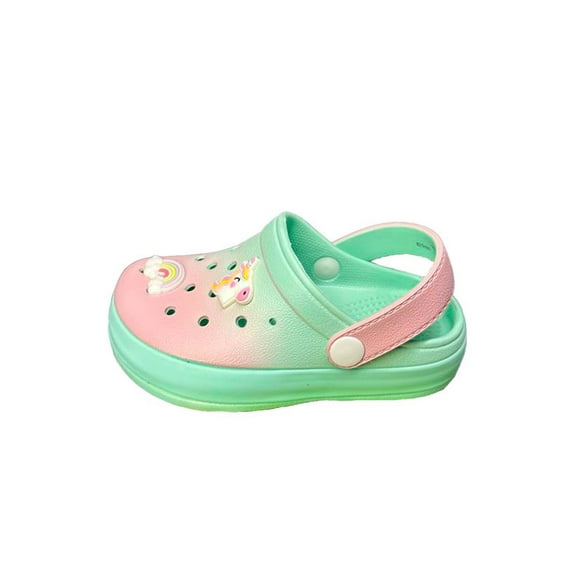 Sandalia Niña Tropicana Unicornio Verde TR102012