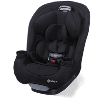 Safety 1st Grow and Go All-in-One Slim Convertible Car Seat Rear Facing, (5-40 lbs), Forward Facing (30–65 lbs), High Back Booster Seat (40-100 lbs.), Black Jasper