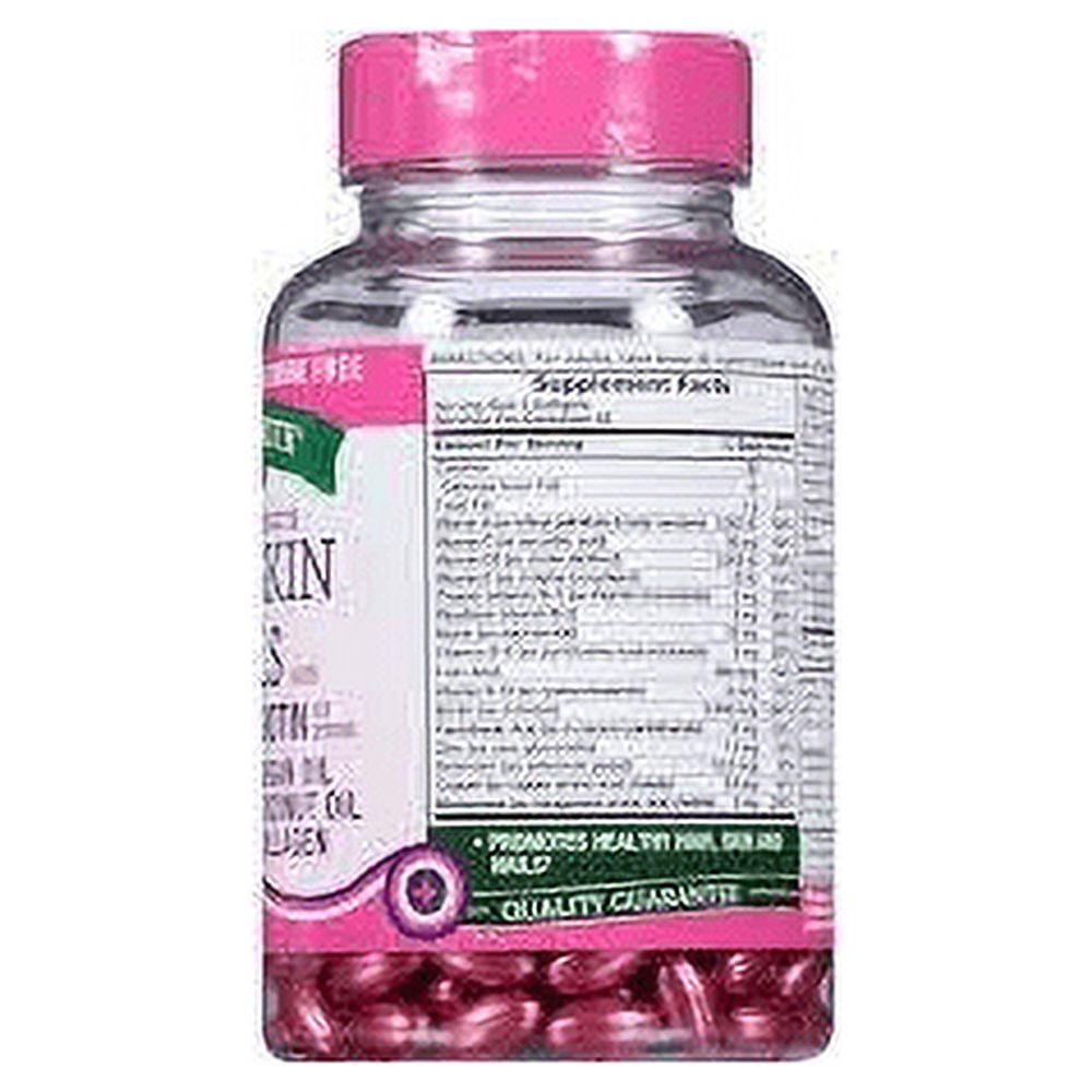 Nature's Truth Hair Skin & Nails Lactose Free Biotin Non-GMO 500mcg, 165ct
