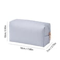 thumbnail image 3 of Large Capacity Travel Makeup Bag for Women, Portable Cosmetic Storage Organizer Small Size, Versatile Toiletry Pouch for Home and Vacation, 3 of 6
