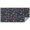 Pioneer Flower Floral-3, variant on Pioneer Flower Floral Print Pattern Rectangle Tablecloth 60"x120", Waterproof Polyester Table Cloth, Wipeable Spillproof for Dining Camping Indoor Outdoor
