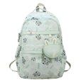 thumbnail image 1 of Mochila escolar, mochila de viaje ultraligera para mujer, mochila escolar para niños, adolescentes y niñas, floral-, 1 of 5