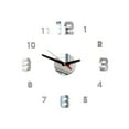 thumbnail image 2 of Agiferg 3D DIY Roman Numbers Acrylic Mirror Wall Sticker Clock Home Decor Mural Decals, 2 of 3