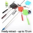 thumbnail image 6 of maxiaoxia Manual Fly Swatter, Plastic Fly Swatters, Long Handle Large Bug Swatters, for Indoor and Outdoor, 6 of 6