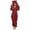 Red, variant on AWZXDE Kids Zip-Up Hooded Cute Pajama with Sleep Warm Lined Winter Sleepwear Cozy and Warm Loungewear for Children White,9-10 Years