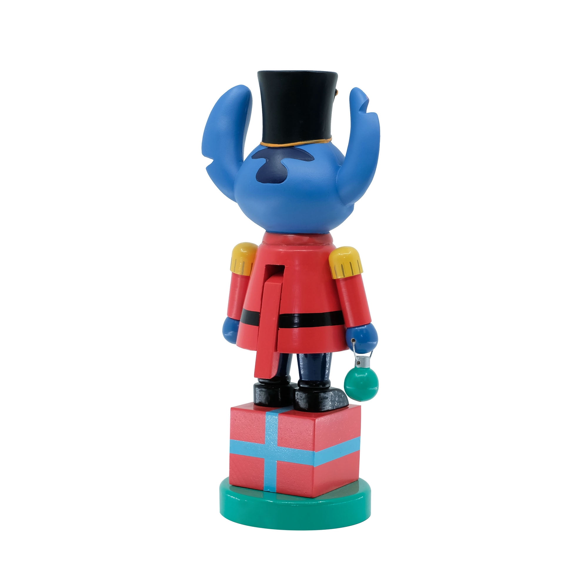 Disney, Stitch Holiday Nutcracker, 11.5 Inches Tall, Blue, Red, Table-top, Collectible, by Ruz