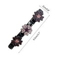 thumbnail image 6 of Pompotops Sparkling Crystal Stone Hair Clips for Women Girls Colorful Rhinestone Chopped Hairpin Clip Hair Accessories, 6 of 6
