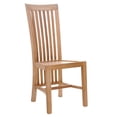 thumbnail image 2 of Teak Wood Balero Outdoor Patio Dining Side Chair, A-Grade Teak Wood, 2 of 5