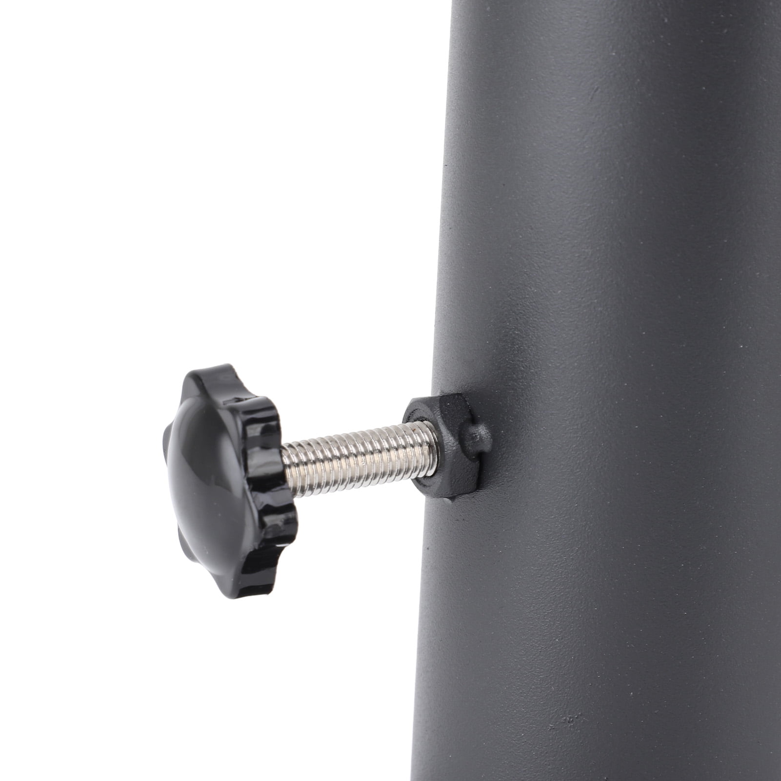 BIMZUC Heavy Duty Patio Umbrella Stand Professional Metal Strong Load Bearing Deck Mount Umbrella Holder for Outdoor Garden Lawn Yard, 11.6 inches / 29.5 cm Height