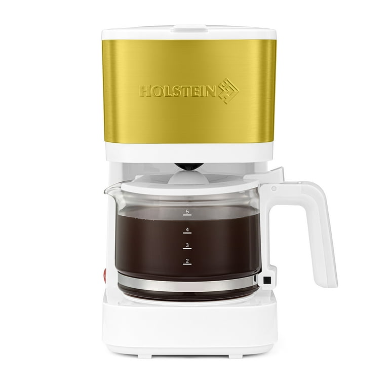 Holstein Housewares 5-Cup Coffee Maker - Pause N Serve, One-Touch