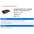 thumbnail image 2 of Transmission Oil Pan Kit - Compatible with 2005 - 2009 Land Rover LR3 2006 2007 2008, 2 of 2