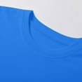 thumbnail image 5 of Fesfesfes Boys' Sports Suit Summer Outfit Comfortable Short Sleeve Top and Stretch Shorts Casual 2Pcs Play Clothes for Active Kids(Blue,11 Years), 5 of 6
