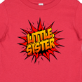 thumbnail image 4 of Inktastic Little Sister Super Hero Girls Baby T-Shirt, 4 of 5