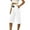White, variant on Jsaierl Womens Plus Size Capris Pants Summer High Waist Pant with Pockets Relaxed Fit Casual Trousers Lightweight Beach Pants