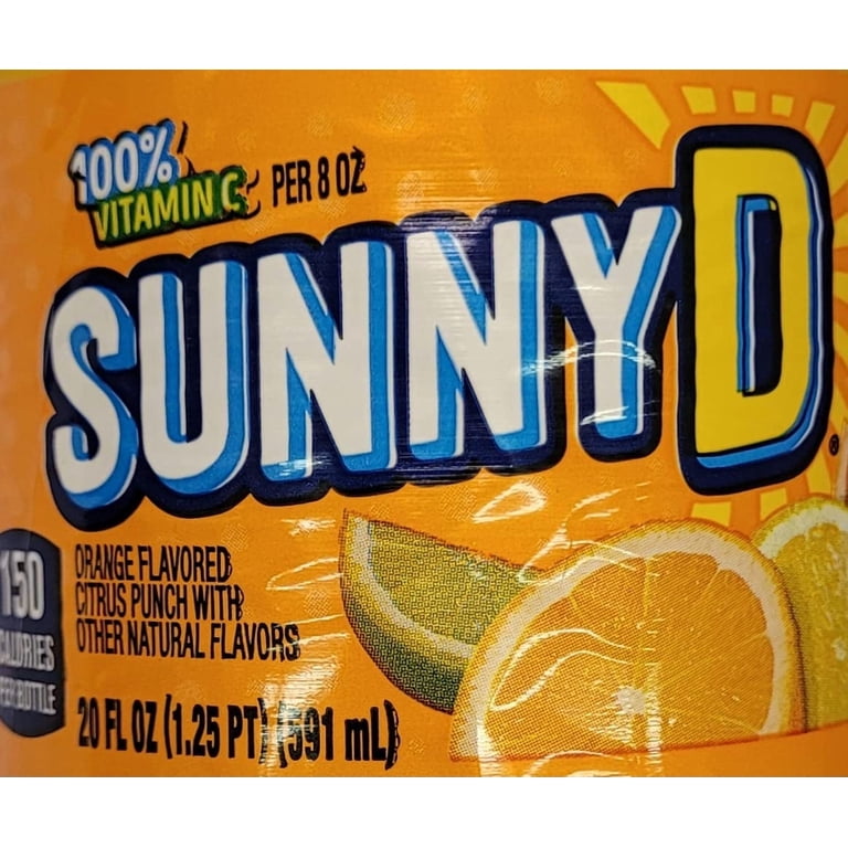 SunnyD 20 oz Bottles, 24 Pack - Walmart.com