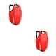 thumbnail image 4 of Naiovety Chaleco de boxeo Protector del cuerpo Equipo de protección Protector de pecho resistente al desgaste Rojo L 2piezas, 4 of 6