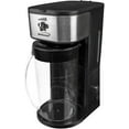 Brentwood KT2150BK Electric Iced Tea and Coffee Brewer Machine with