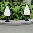 thumbnail image 4 of OULII 1 Set Garden Lamp Post Light Cover Replacement White Plastic for Gardeners, 4 of 8
