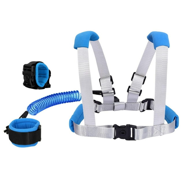 Riendas para caminar para niños pequeños, arnés para caminar para bebés, correa antipérdida, mochila de seguridad con cerradura para niños.