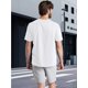 thumbnail image 2 of Men's 100% Cotton Bat Print T-Shirt - Casual Short Sleeve Round Neck Tee with Drop Shoulder Design, Regular Fit for Summer & Year-Round Wear, Machine Washable, Baseball T Shirts, Relaxed Style, 2 of 9