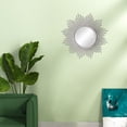 thumbnail image 4 of Espejos redondos para decoración: espejos decorativos modernos de cristal plateado, espejos colgantes Tipo 2D, 4 of 8