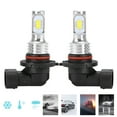 thumbnail image 2 of 8000k Fog Light Bulb 2pcs H10 9145 80W 8000K White LED Fog Light Bulb 12-24V Universal Replacement, 2 of 8