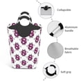 thumbnail image 4 of Wukai Cute Number 8 Laundry Basket, Laundry Hamper, Dirty Clothes Hamper for Laundry,Waterproof Pe Coating,Bathroom Set,Toy Bin, 4 of 6