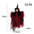 thumbnail image 2 of De Halloween, Colgante De Gato Esqueleto De Bruja, Lindo Fantasma Volador Para Patio, Césped, Jardín, Fiesta, Decoraciones De Vacaciones Yuarrent HA046691-02, 2 of 6