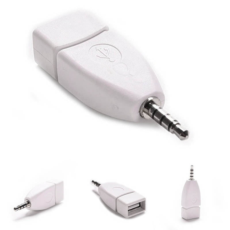 Converter Adapter Usb 2.0 Female To 3.5mm Male Aux Audio Durable Plug Jack - Walmart.com