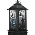 thumbnail image 2 of LELINTA Halloween Candles Lanterns Battery Operated, Outdoor Hanging LED Lantern, Halloween Table Decor LED Candles Pumpkin Candle for Home Decorations 8x19 inch (Pumpkin, Castle), 2 of 8