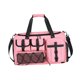 thumbnail image 3 of Mochila del bolso del gimnasio para del viaje de la ropa para el camping de la aptitud del ejercicio rosa rojo, 3 of 8