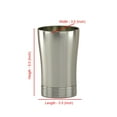thumbnail image 5 of nu steel Special Metal Cup for Bathroom Vanity Countertops for RinsingDrinking, 5 of 5