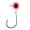 A, variant on 10 Pcs Fishing Jig Heads 1 Inch Round Ball Design for Freshwater Crappie, Weedless Bottom Bouncing Jigs with Sickle Hooks for Bass Trout Panfish Bluegill, River Lake Pond Fishing, Fishing